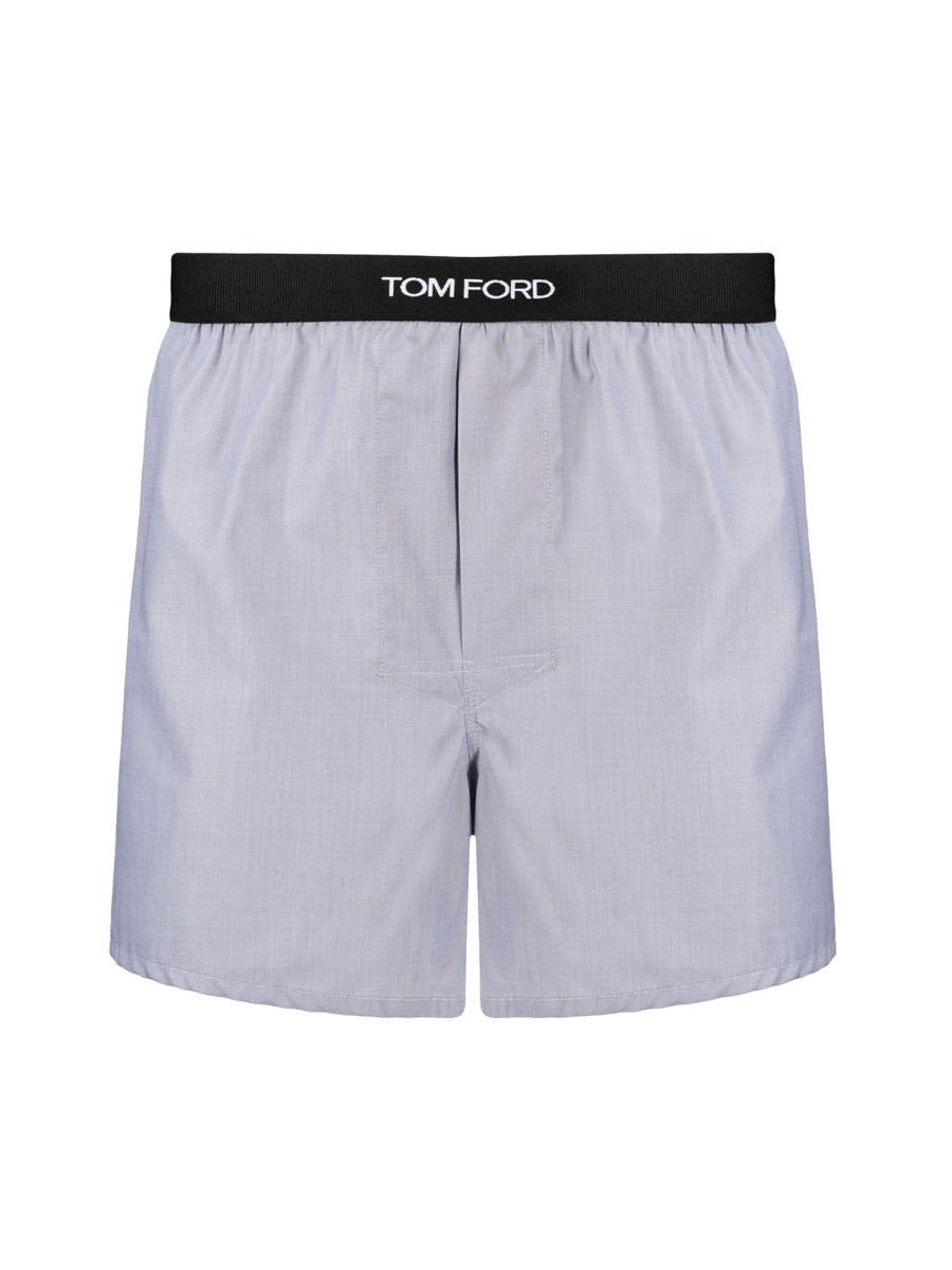Tom Ford Men Cotton Shorts - 1