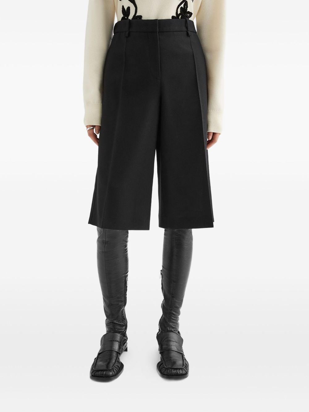 wool shorts - 3