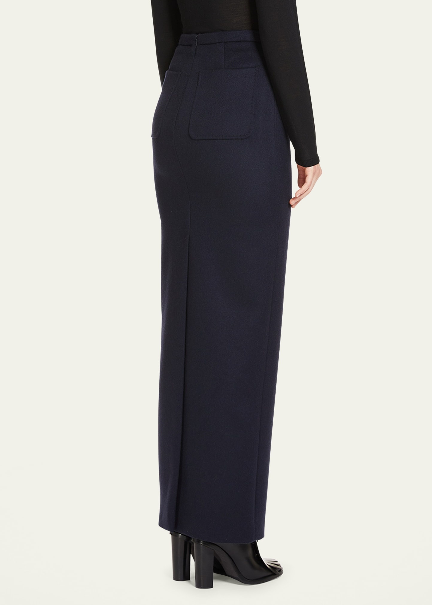 Max Mara Palo Tailored Maxi Skirt | bergdorfgoodman | REVERSIBLE