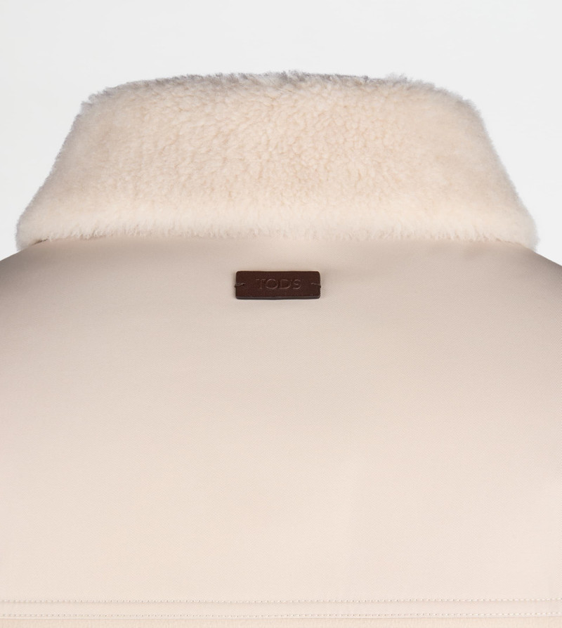 Tod's CABAN IN T15 WOOL DRAP - BEIGE outlook