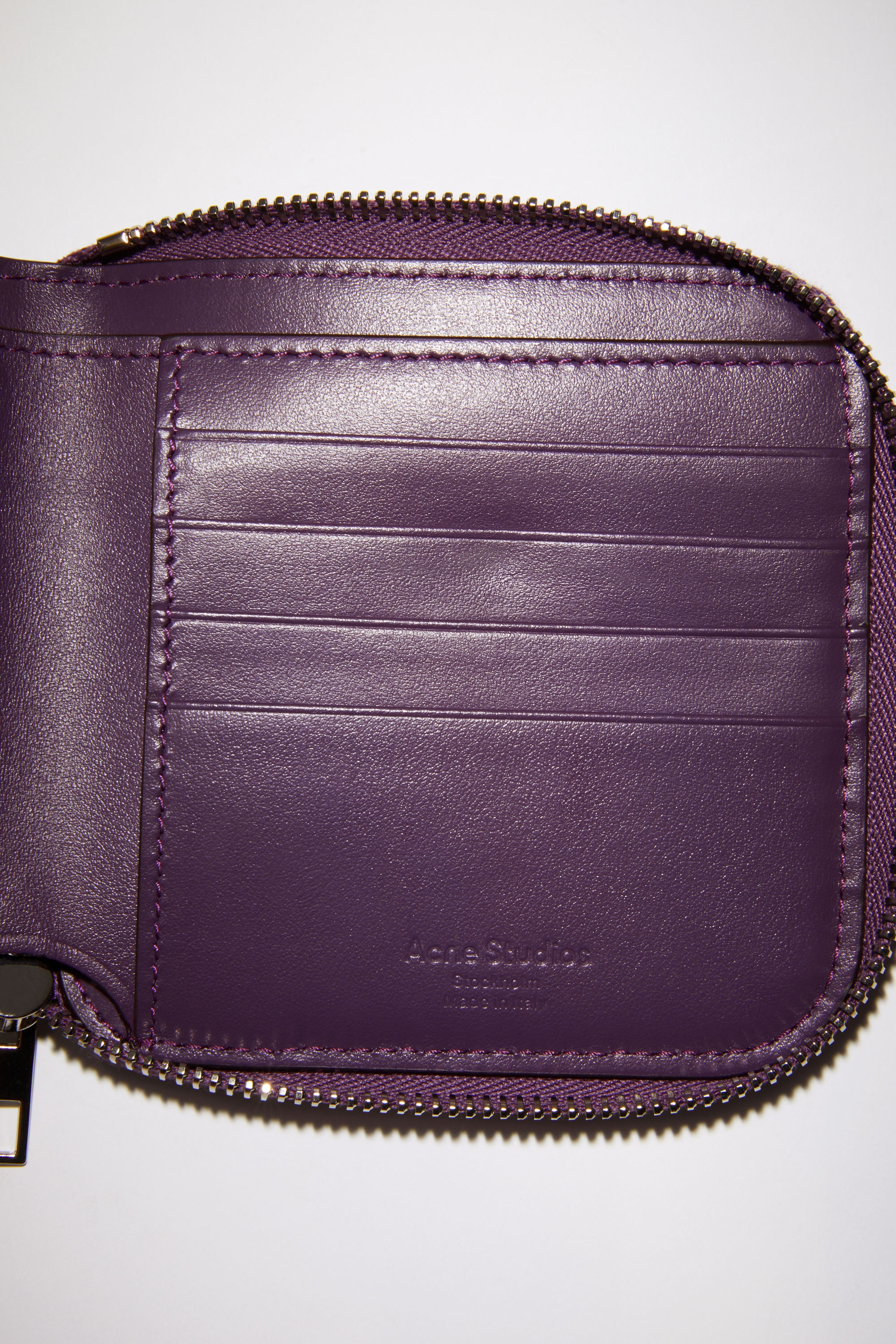 Zippered wallet - Violet purple - 5