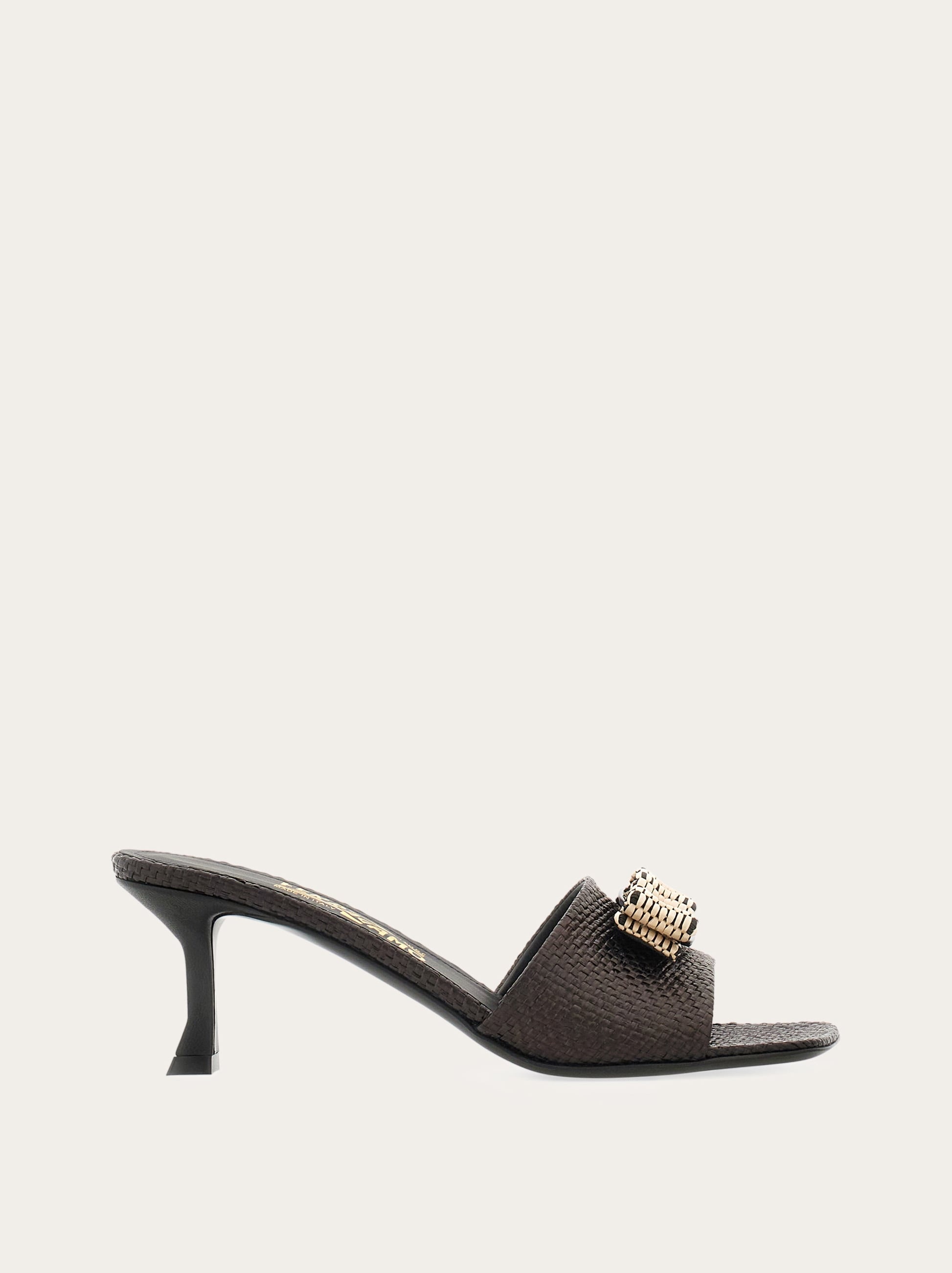 Raffia Vara bow slide - 1