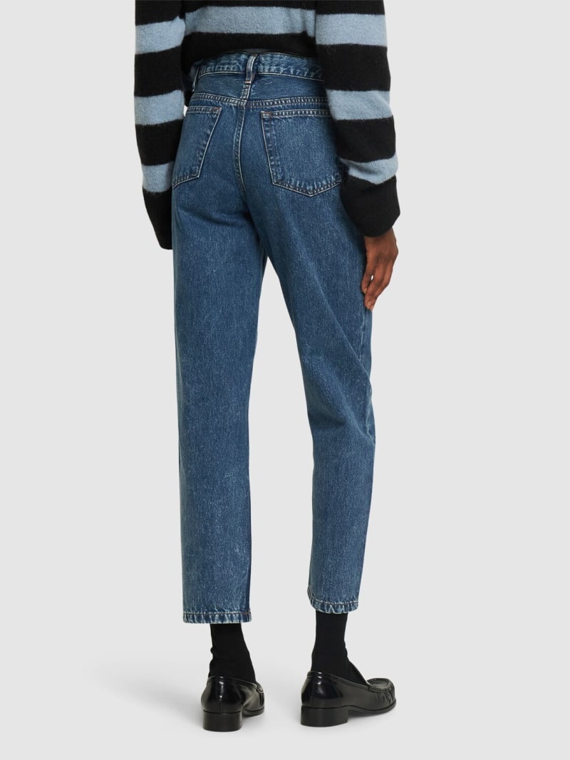 Marin straight cotton jeans - 3