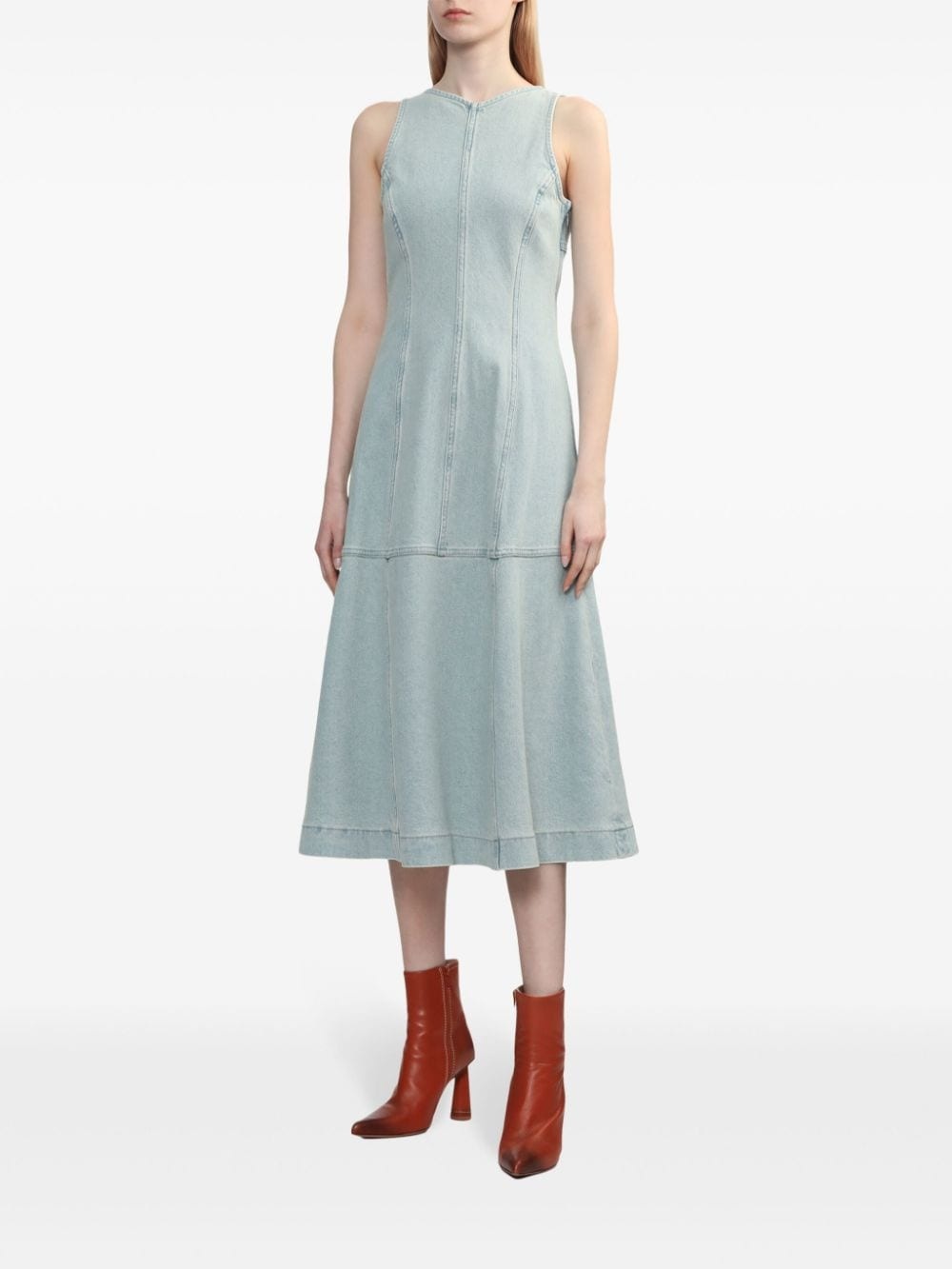 Arlet denim midi dress - 3