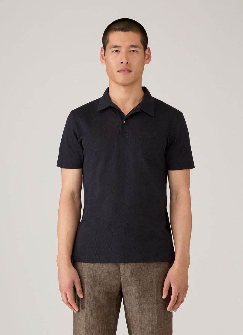 Sea Island Cotton Riviera Polo Shirt 2