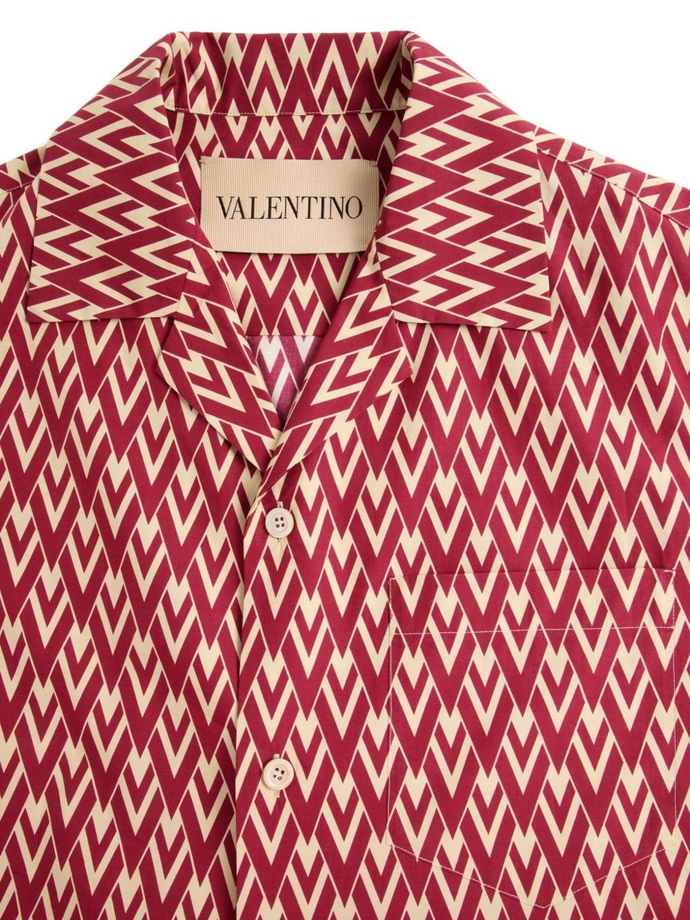 geometric print short-sleeve shirt - 7