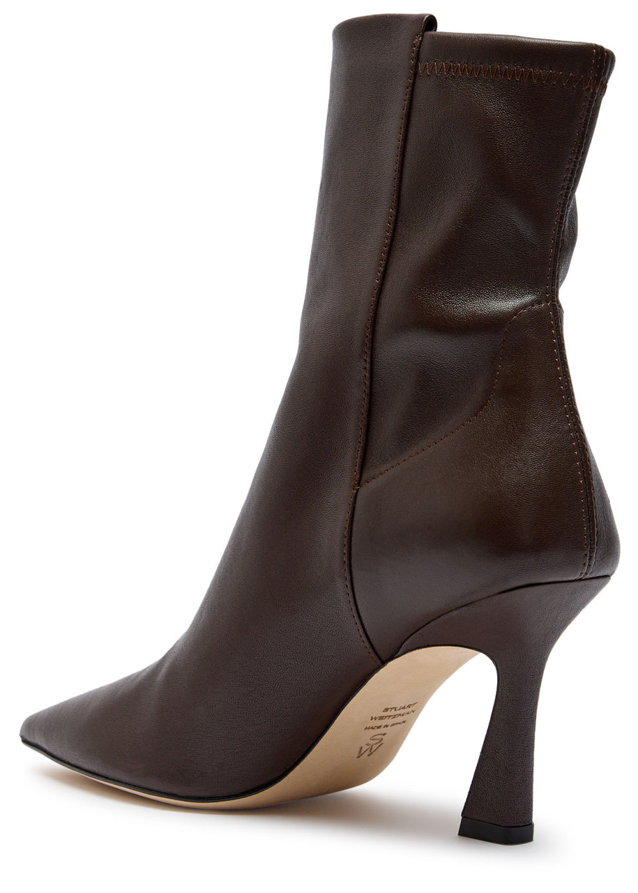 Stuart Weitzman Vinnie 50 Leather Ankle Boots - 2