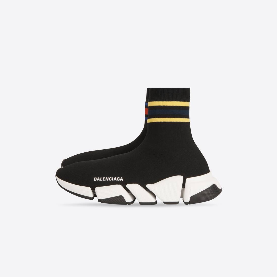 Men's Speed 2.0 Recycled Knit Sneaker in Black - 5