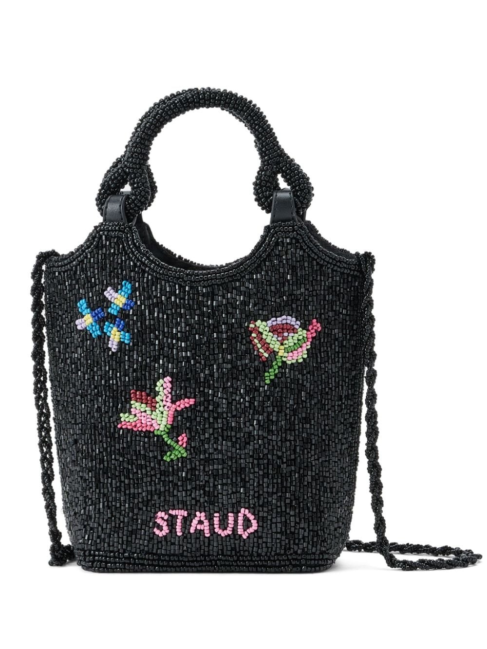 Zoe beaded tote bag - 1