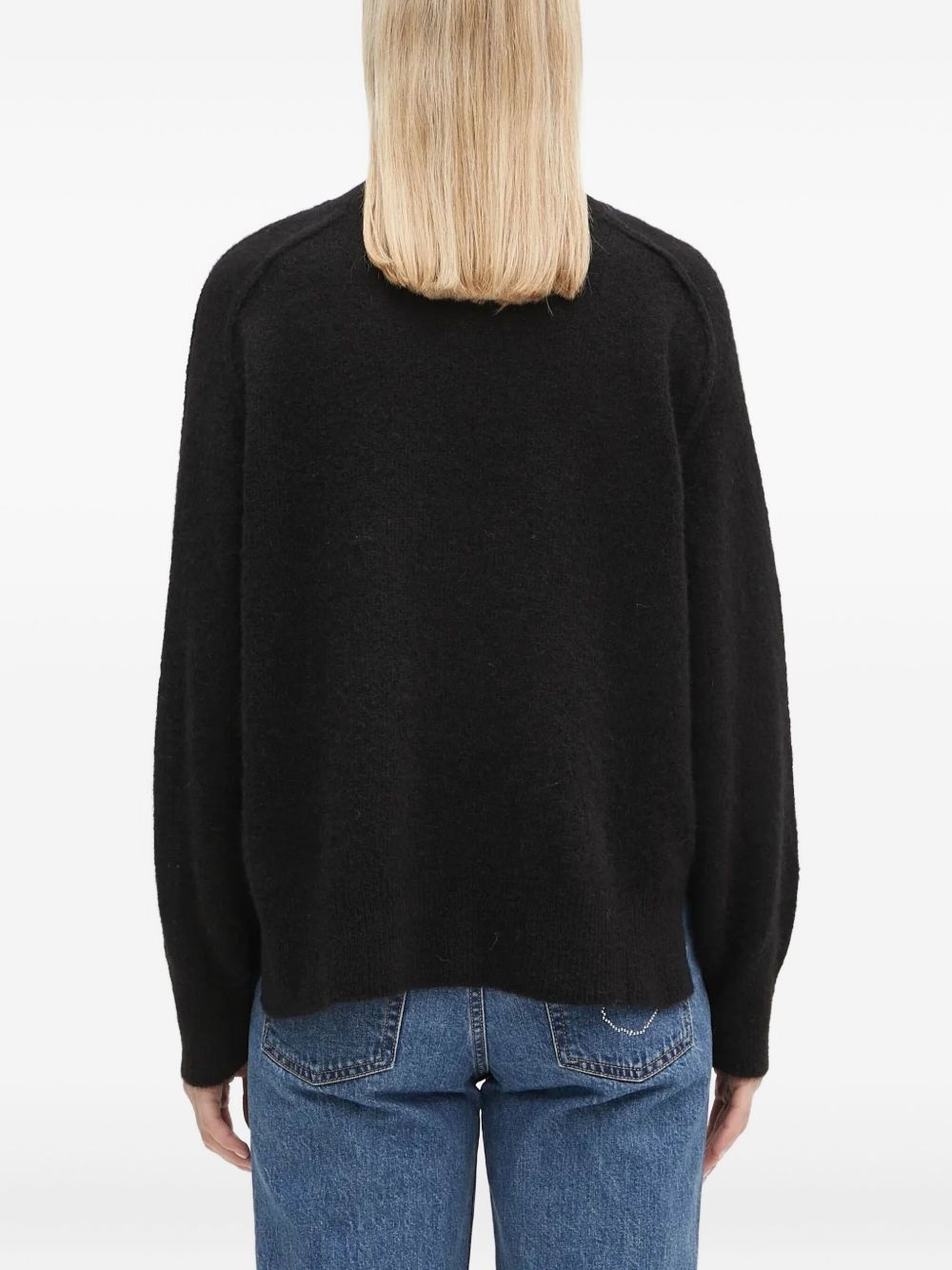 Naomie round-neck wool sweater - 3