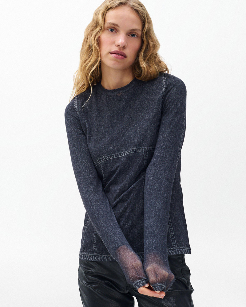 Miramar Long-Sleeve Tee Stretch Mesh 4