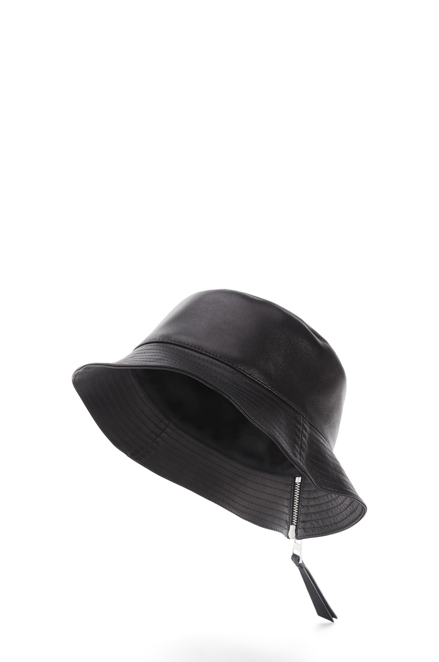 Fisherman hat in nappa calfskin - 1