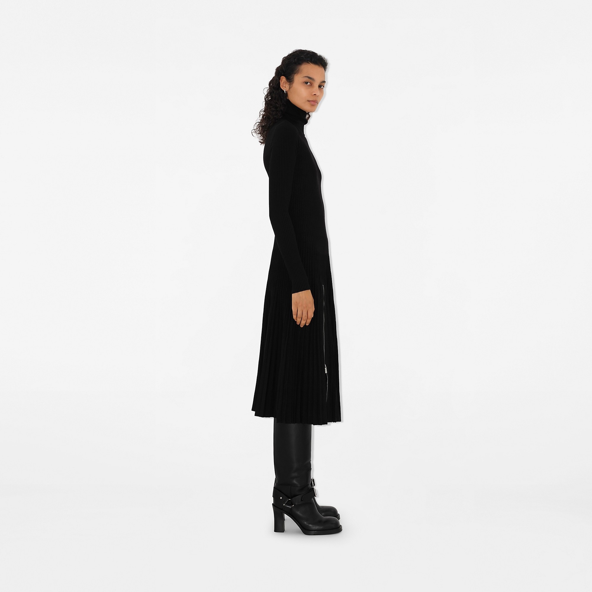 Wool Blend Dress - 3