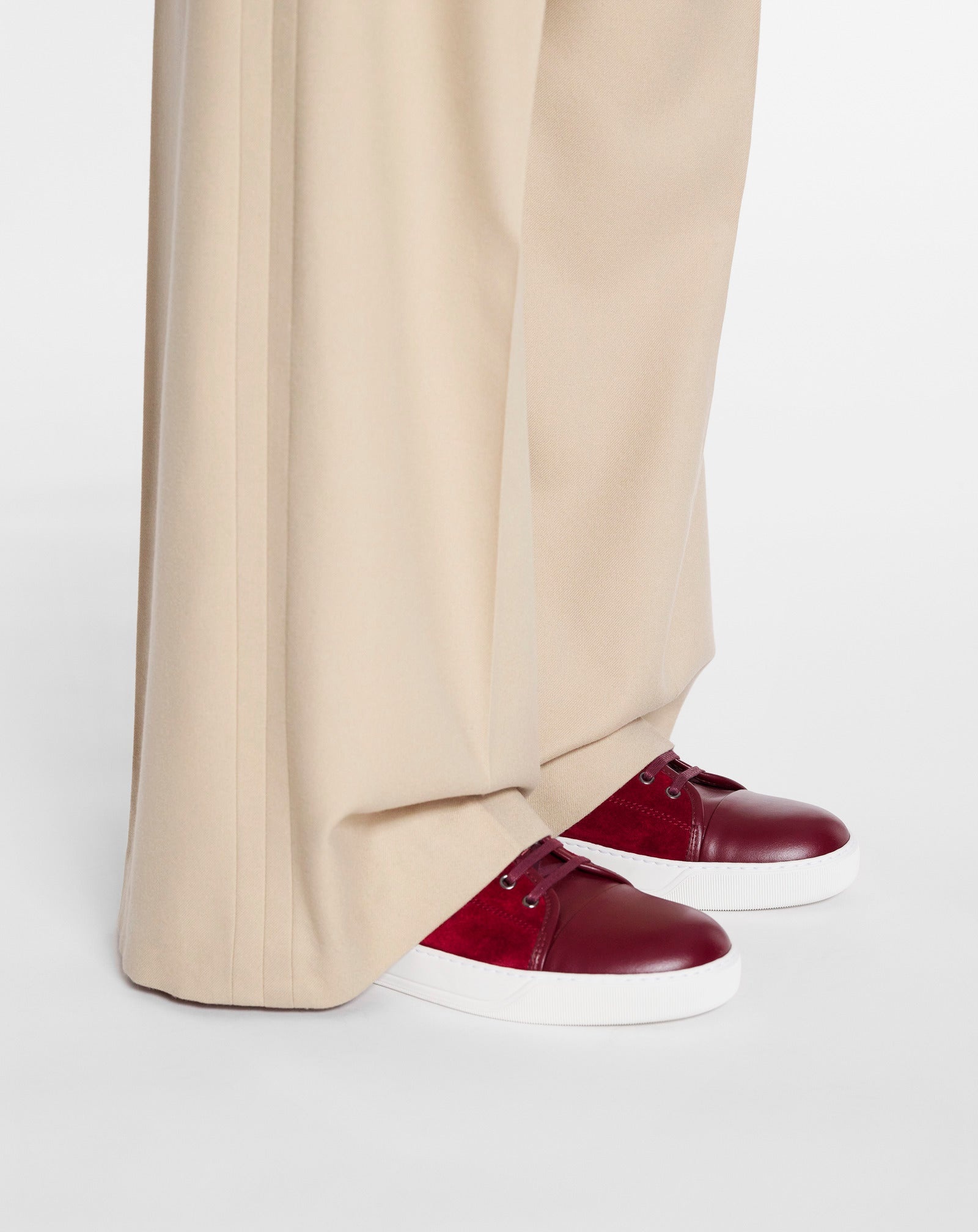 DBB1 LEATHER AND SUEDE SNEAKERS - 6