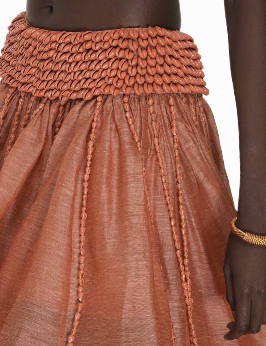 COASTER EMBELLISHED MAXI SKIRT - 7