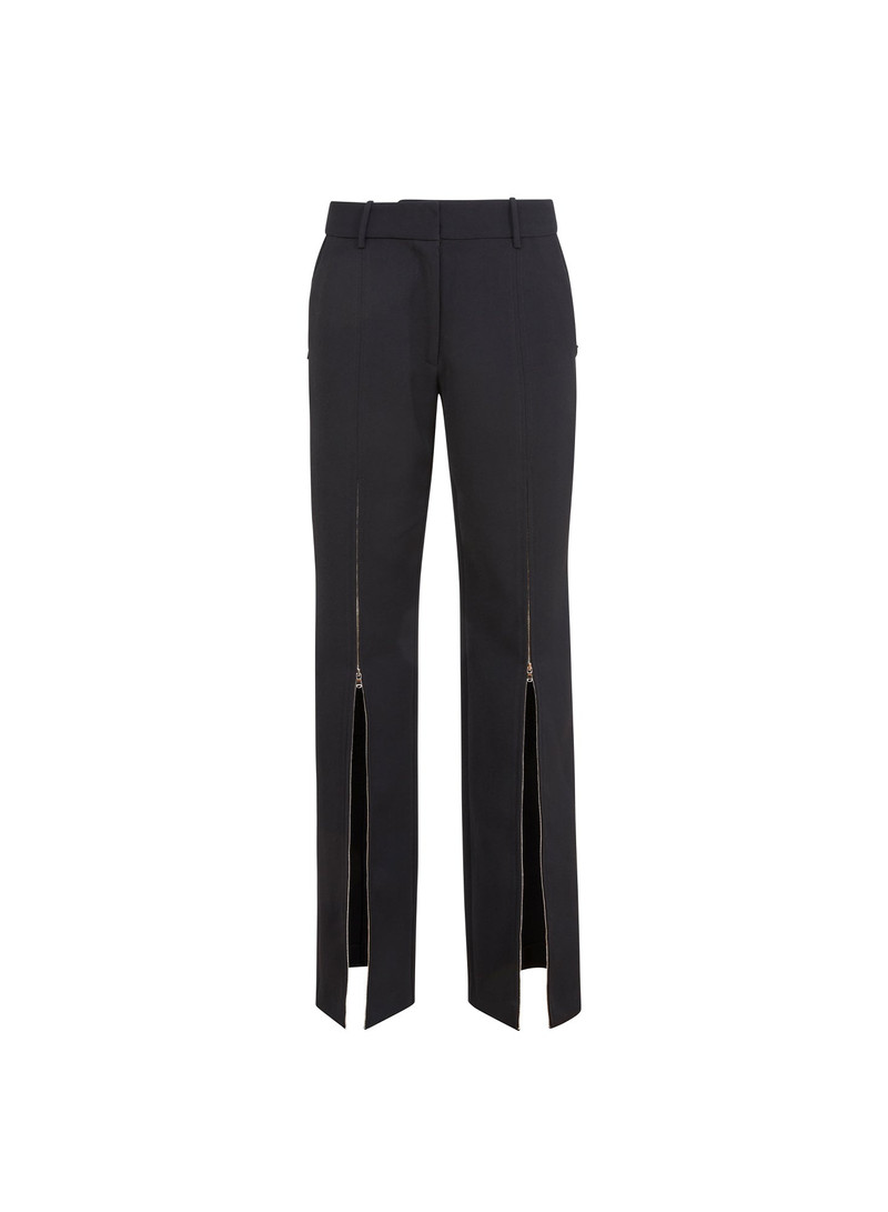 Zipper Split Hem Pant 1