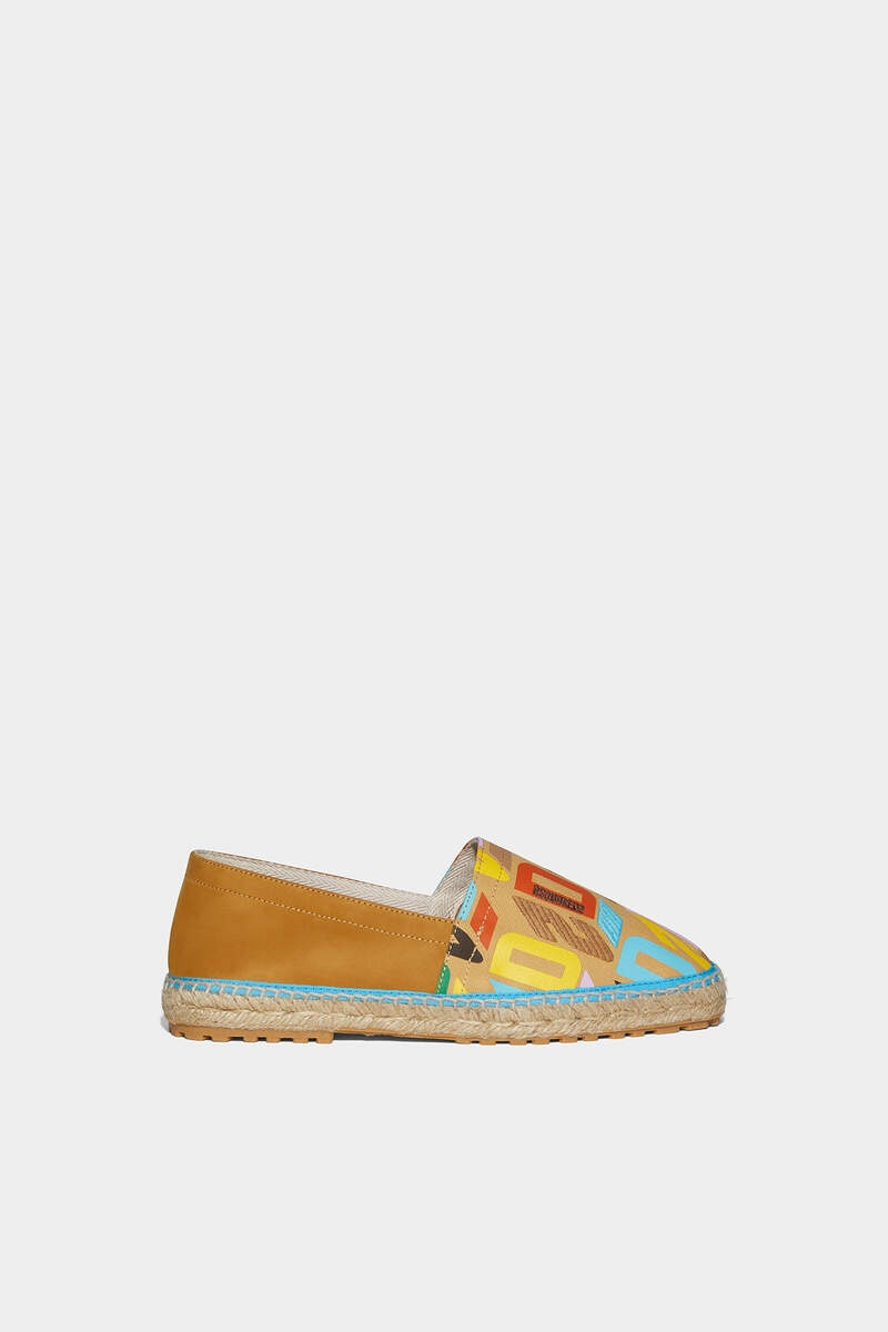 D2 MONOGRAM FLAT ESPADRILLES 1