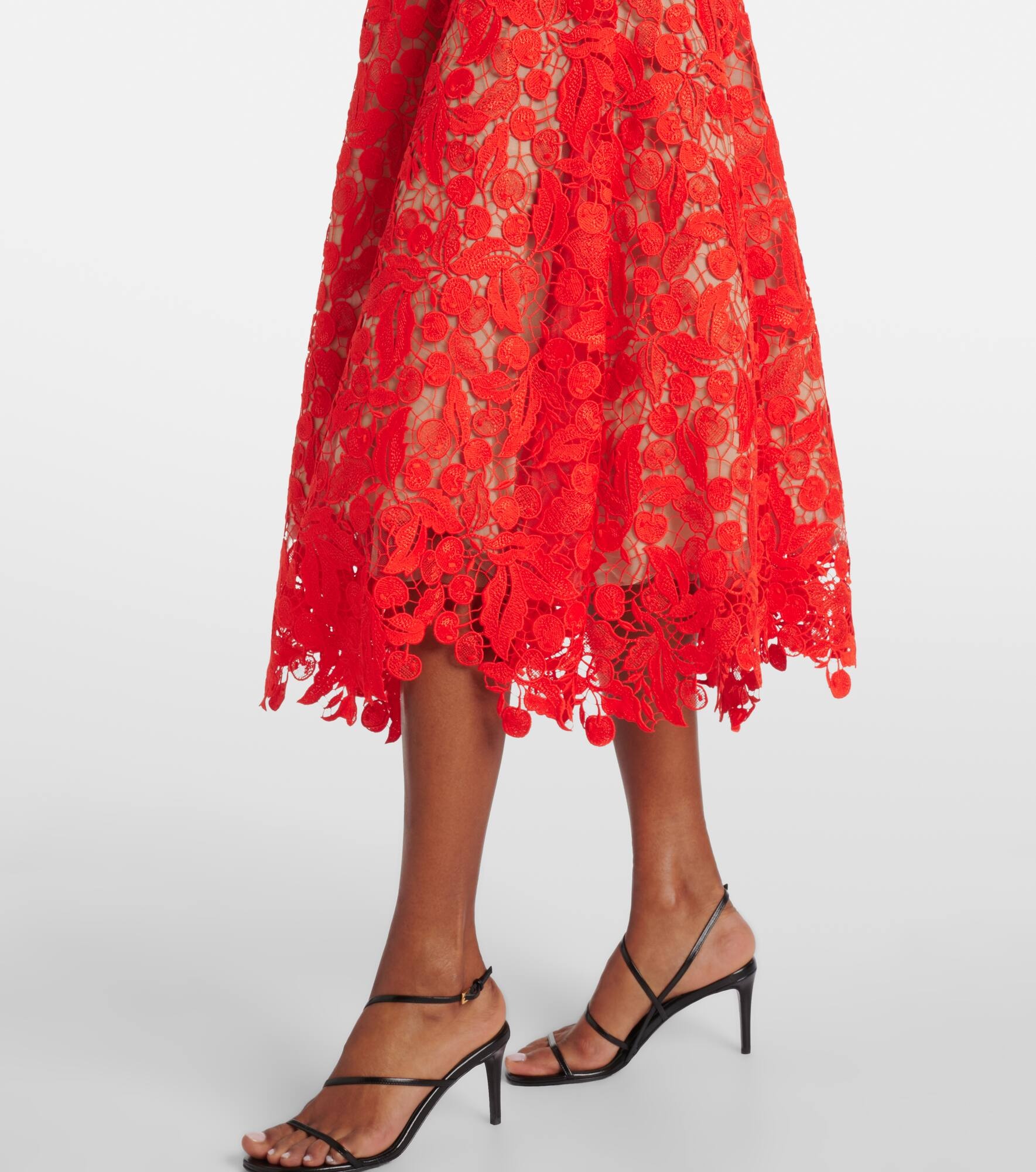 Guipure lace cocktail dress - 6