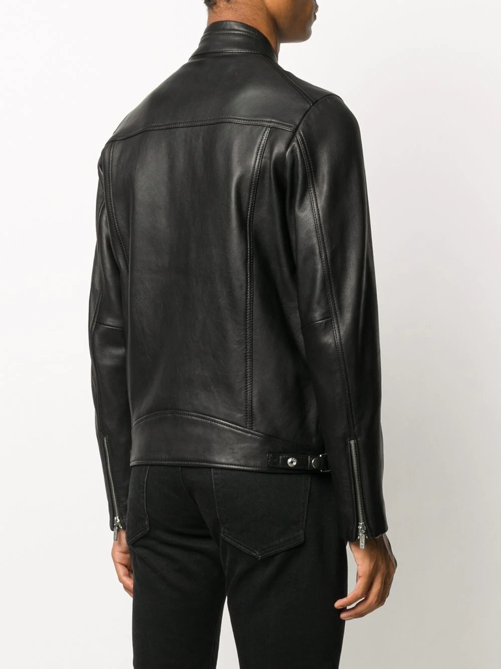 zipped-up bomber jacket - 4