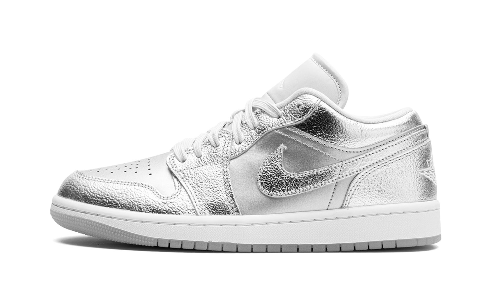 WMNS Air Jordan 1 Low SE "Metallic Silver" - 1