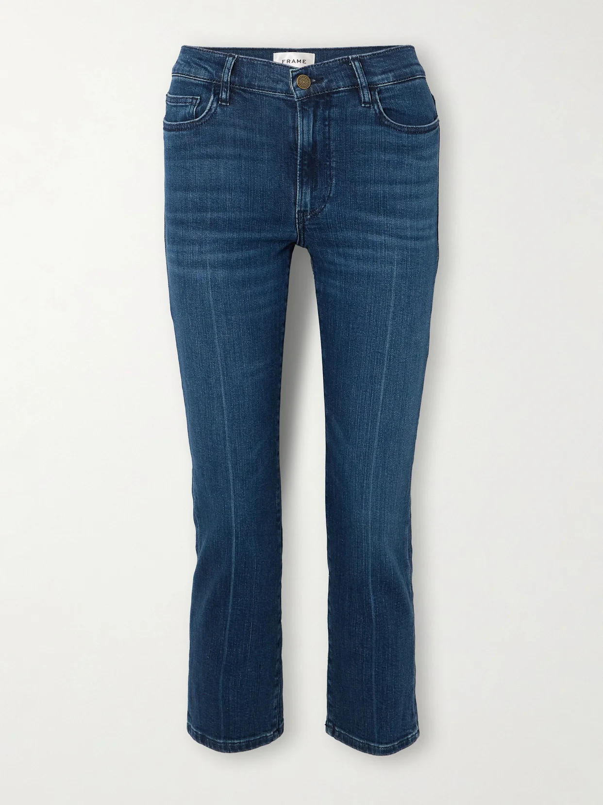 Le High Cropped High-rise Slim-leg Jeans - 1