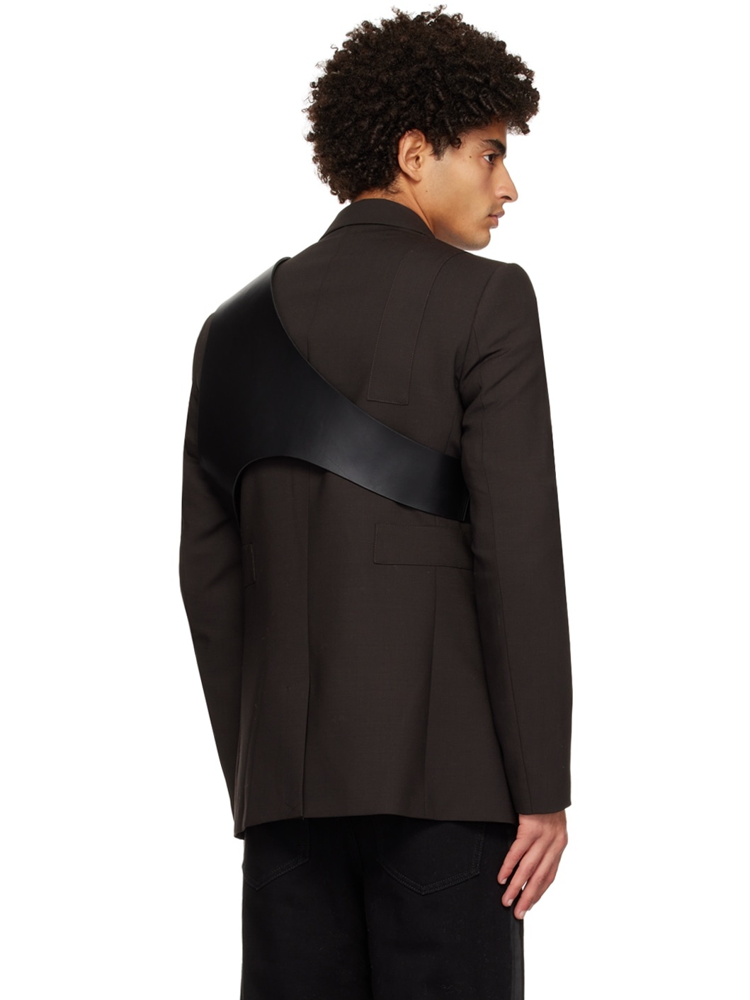 Brown Rig Tailored Blazer - 3