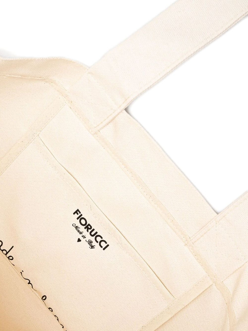 Lollipop Print Canvas tote bag 4