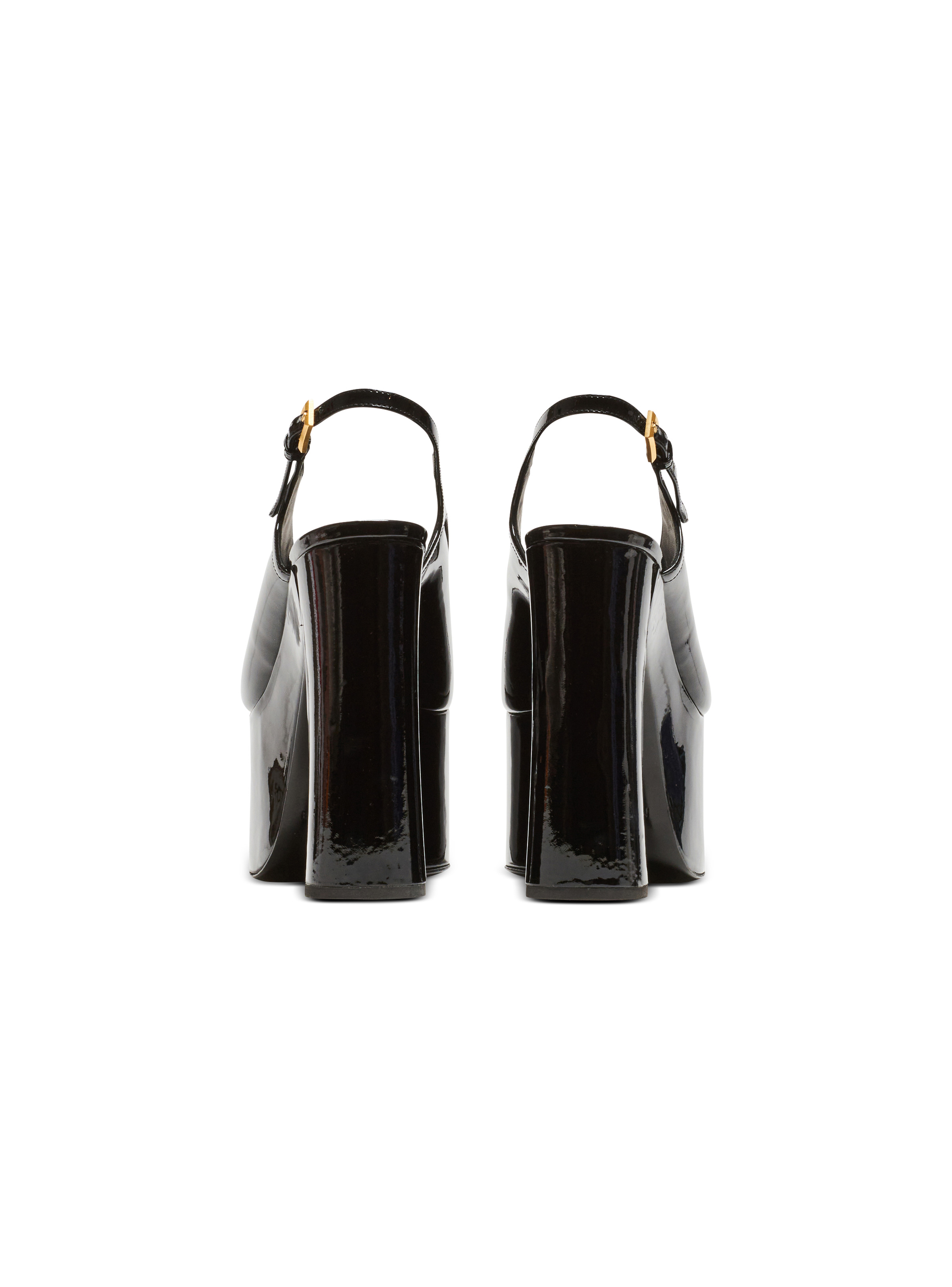 Cam sandals in patent leather - 4