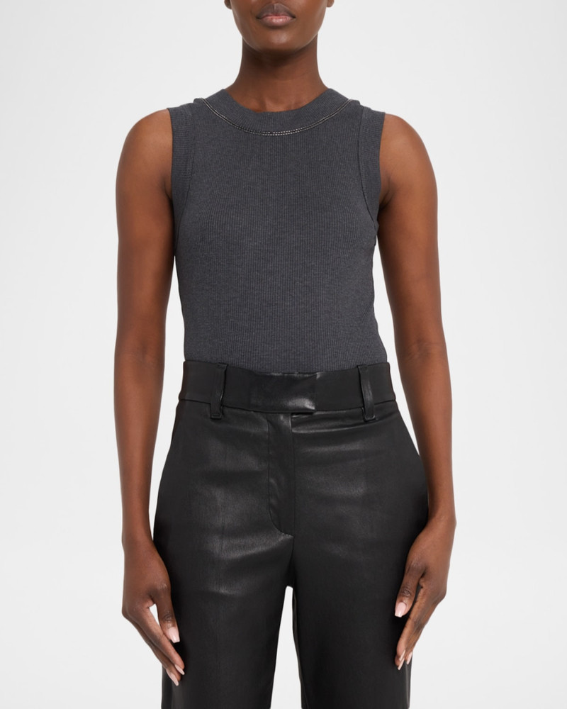 New Basic Cotton Rib Tank Top 4