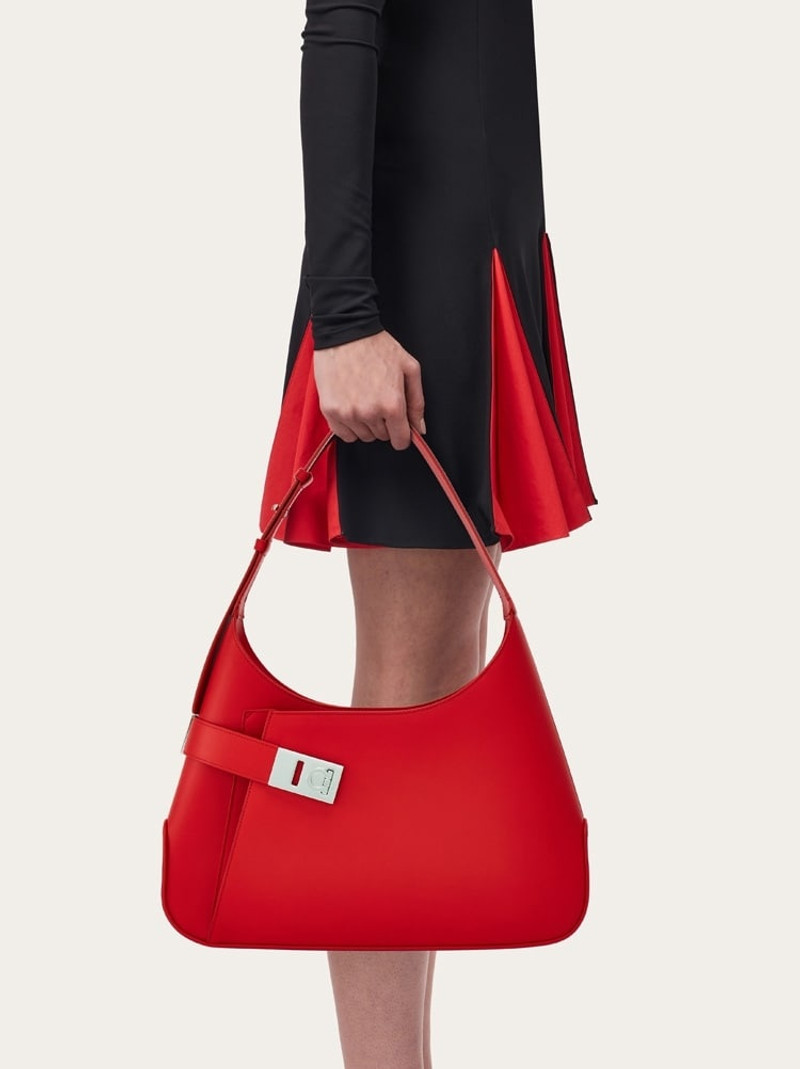 FERRAGAMO HOBO SHOULDER BAG (L) outlook