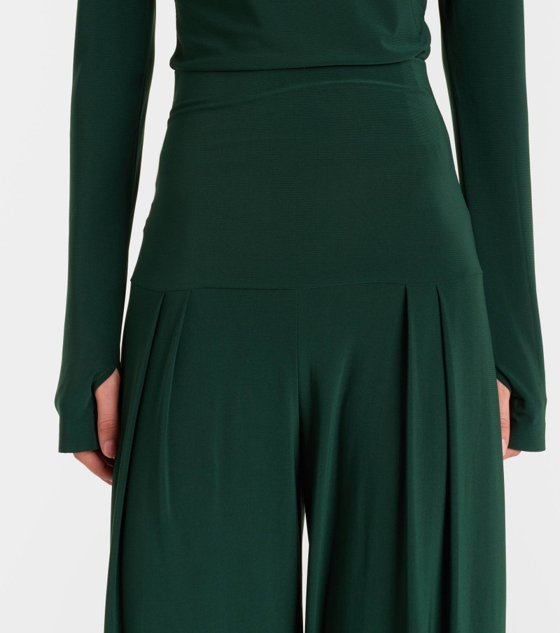 Pleated wide-leg pants 4