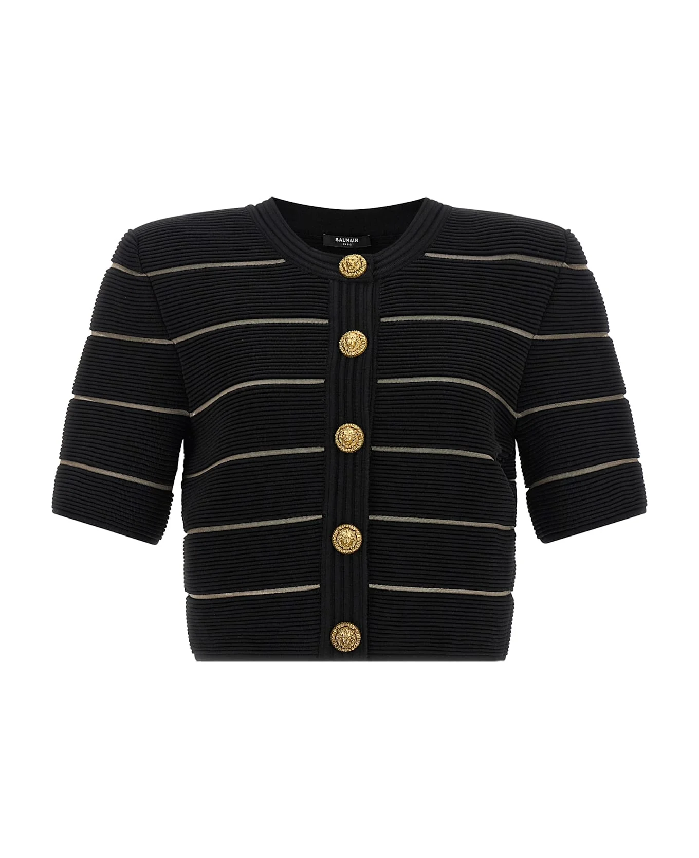 Cropped Cardigan - 1