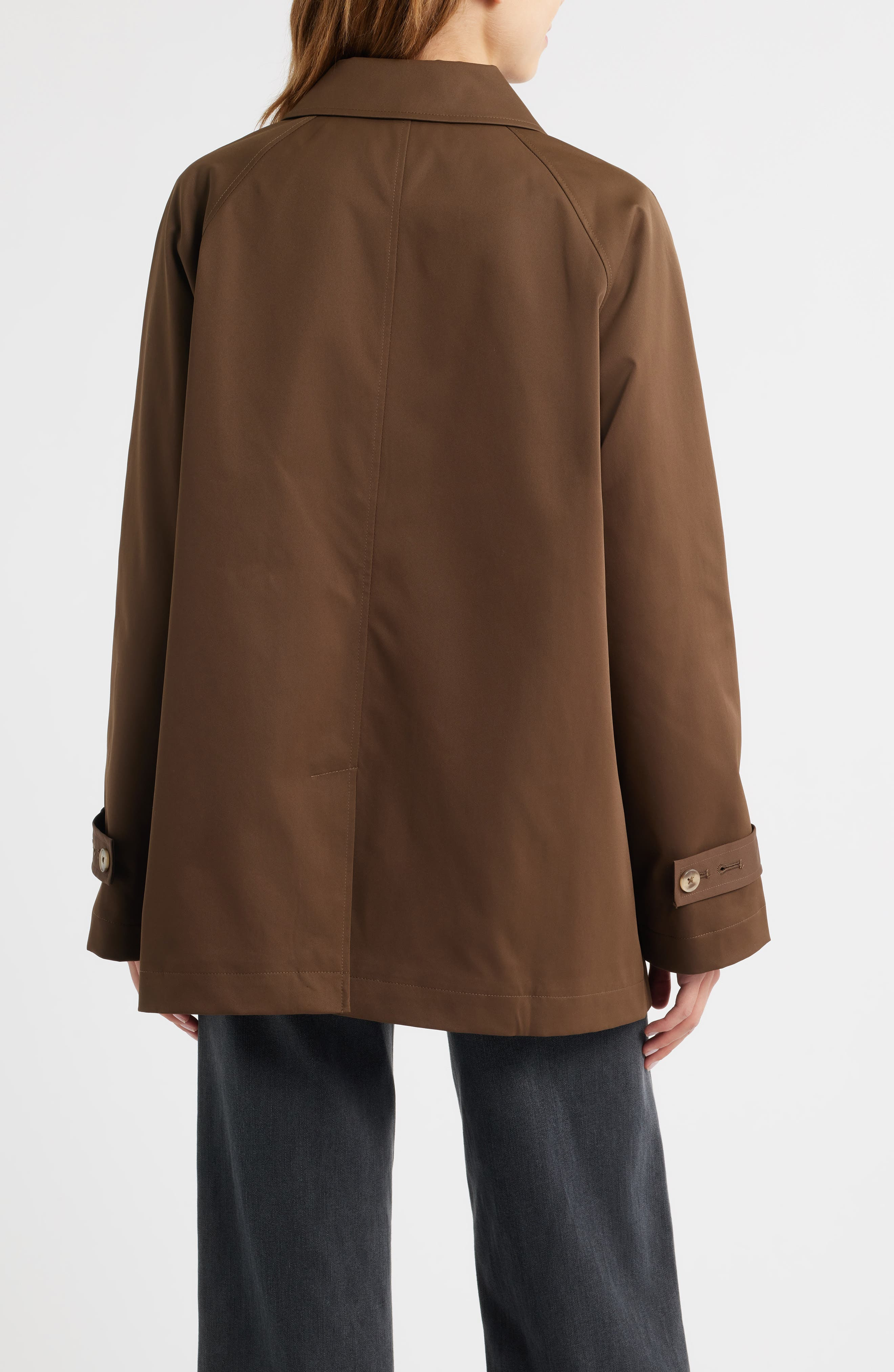 Reformation Fisher Oversize Trench Coat in Brown at Nordstrom - 2