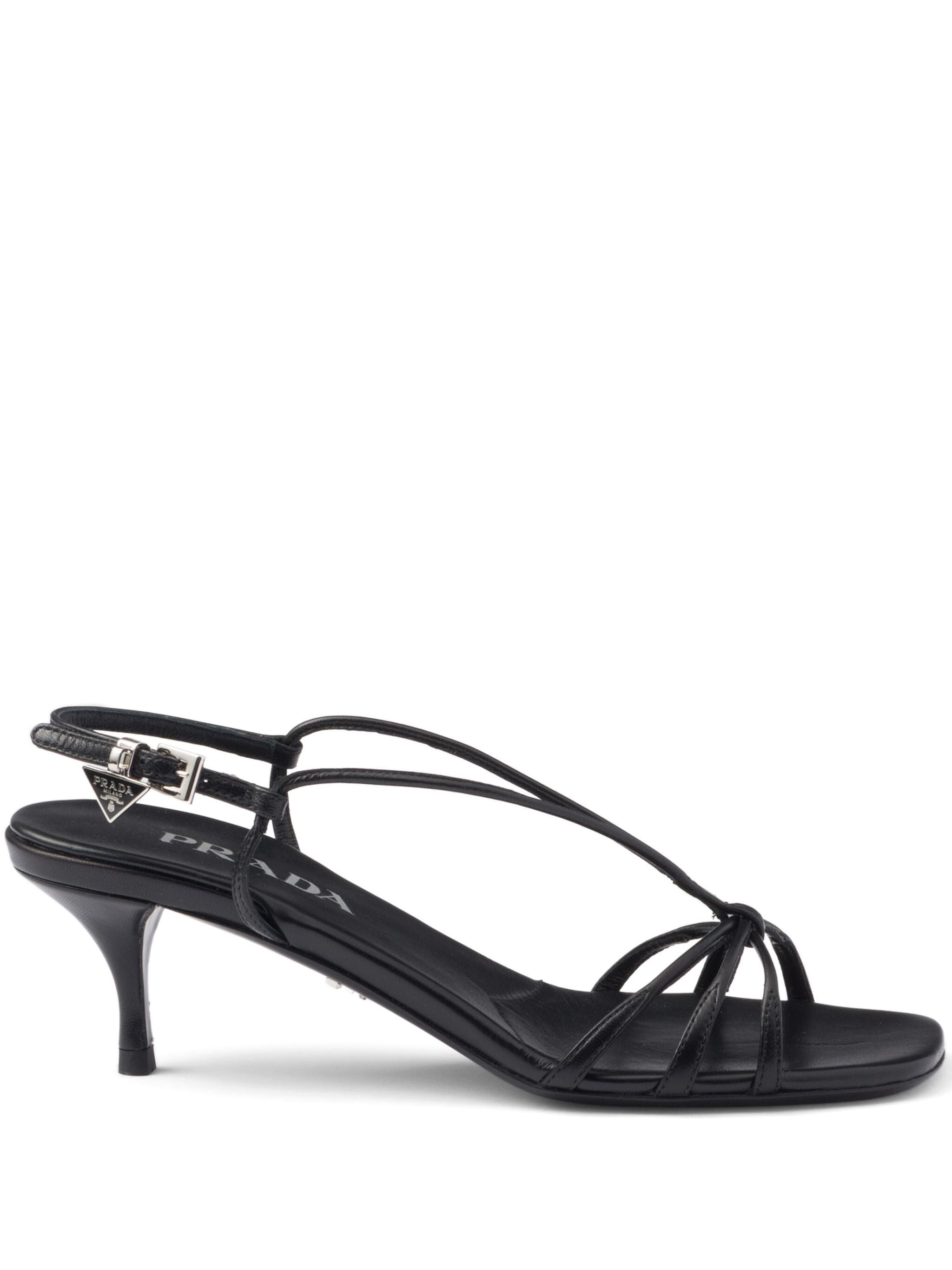 55mm Leather Sandals - 1