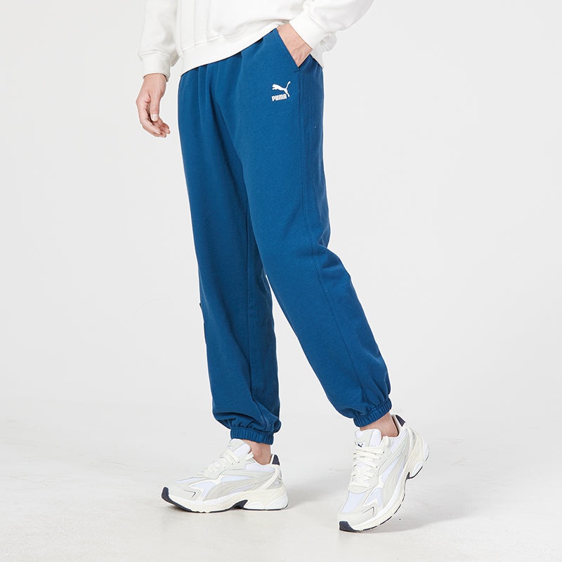 PUMA Team Badge Sweatpants Tr Logo Pants 'Blue' 677378-45 - 5