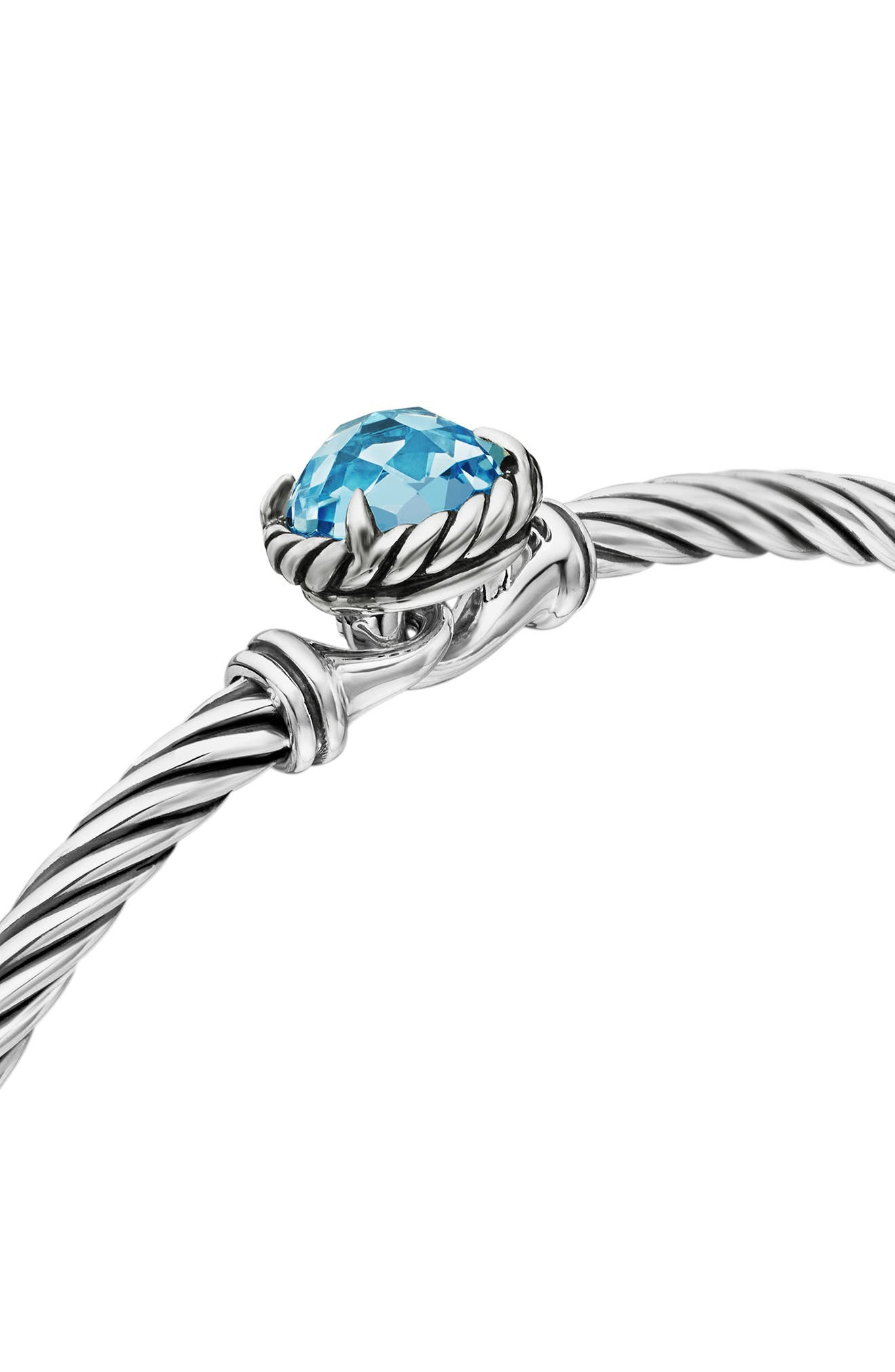David Yurman Petite Chatelaine® Bracelet in Sterling Silver with Semiprecious Stone, 3mm at Nordstro - 7