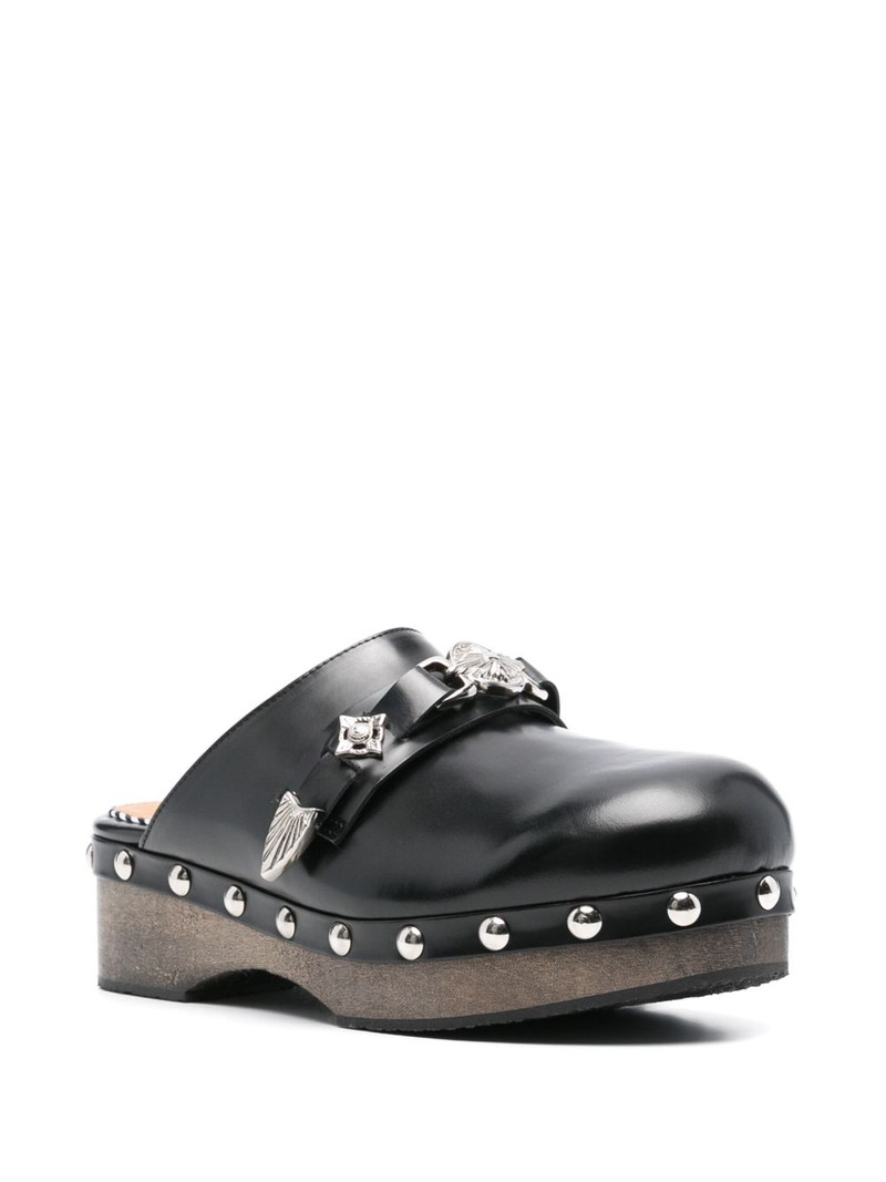 TOGA PULLA 45mm leather mules outlook