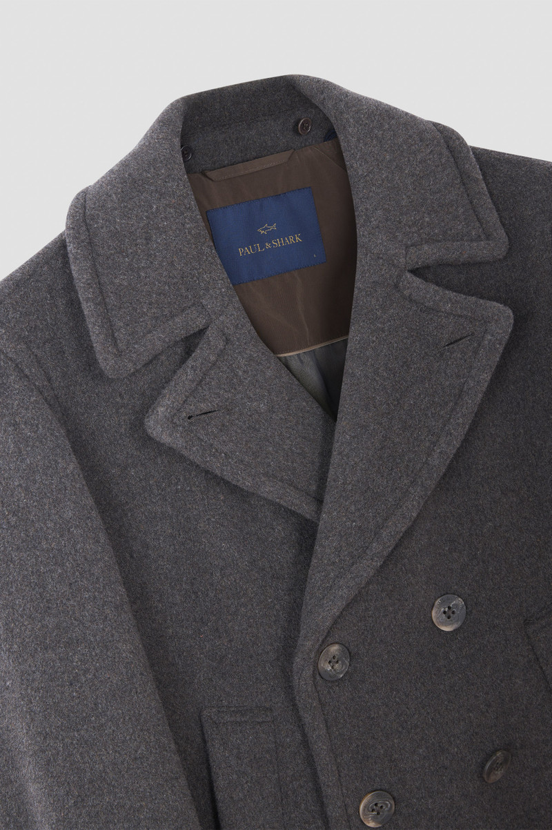 TRUE PEACOAT IN WOOL AND CASHMERE 9