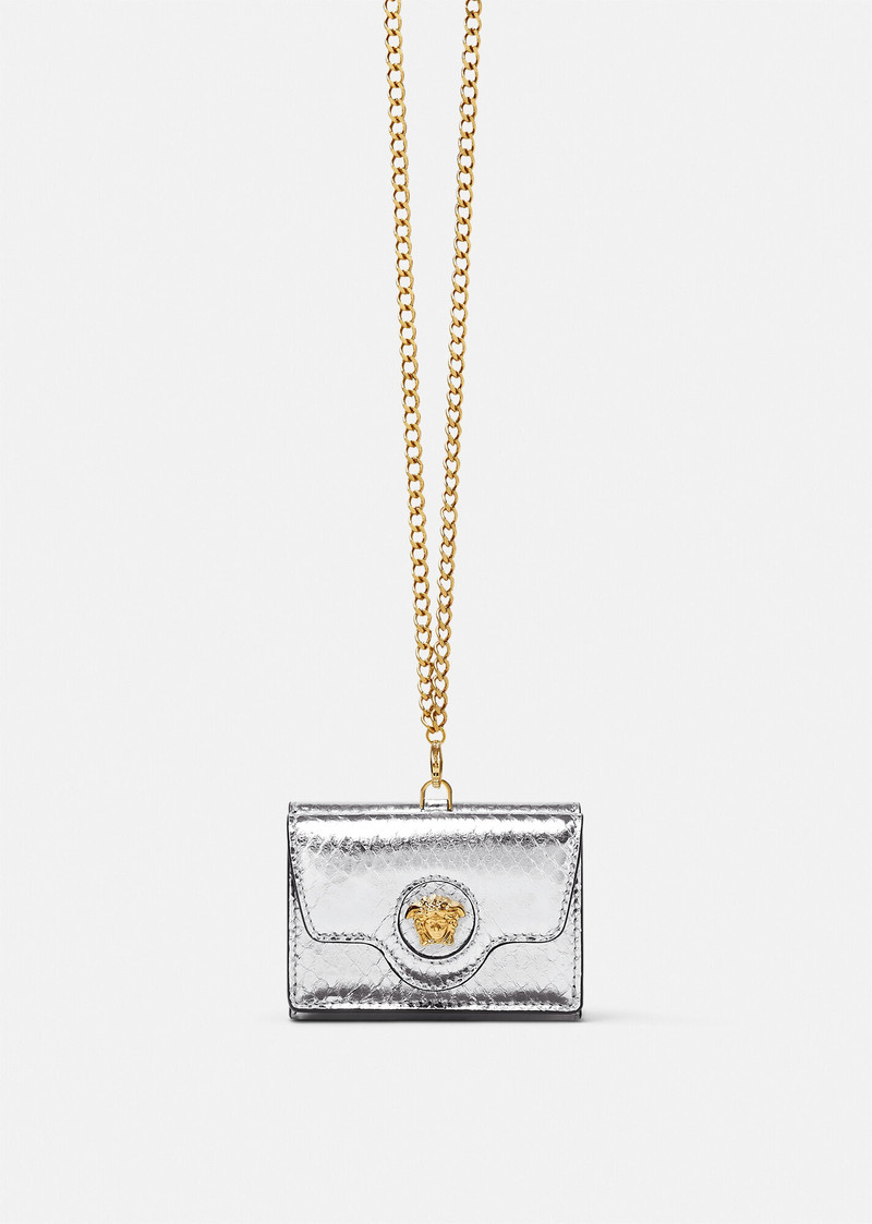 La Medusa Trifold Chain Wallet 1