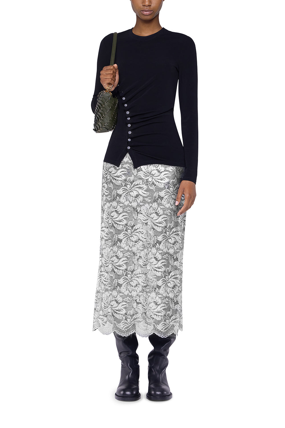 Jupe Midi Skirt - 2