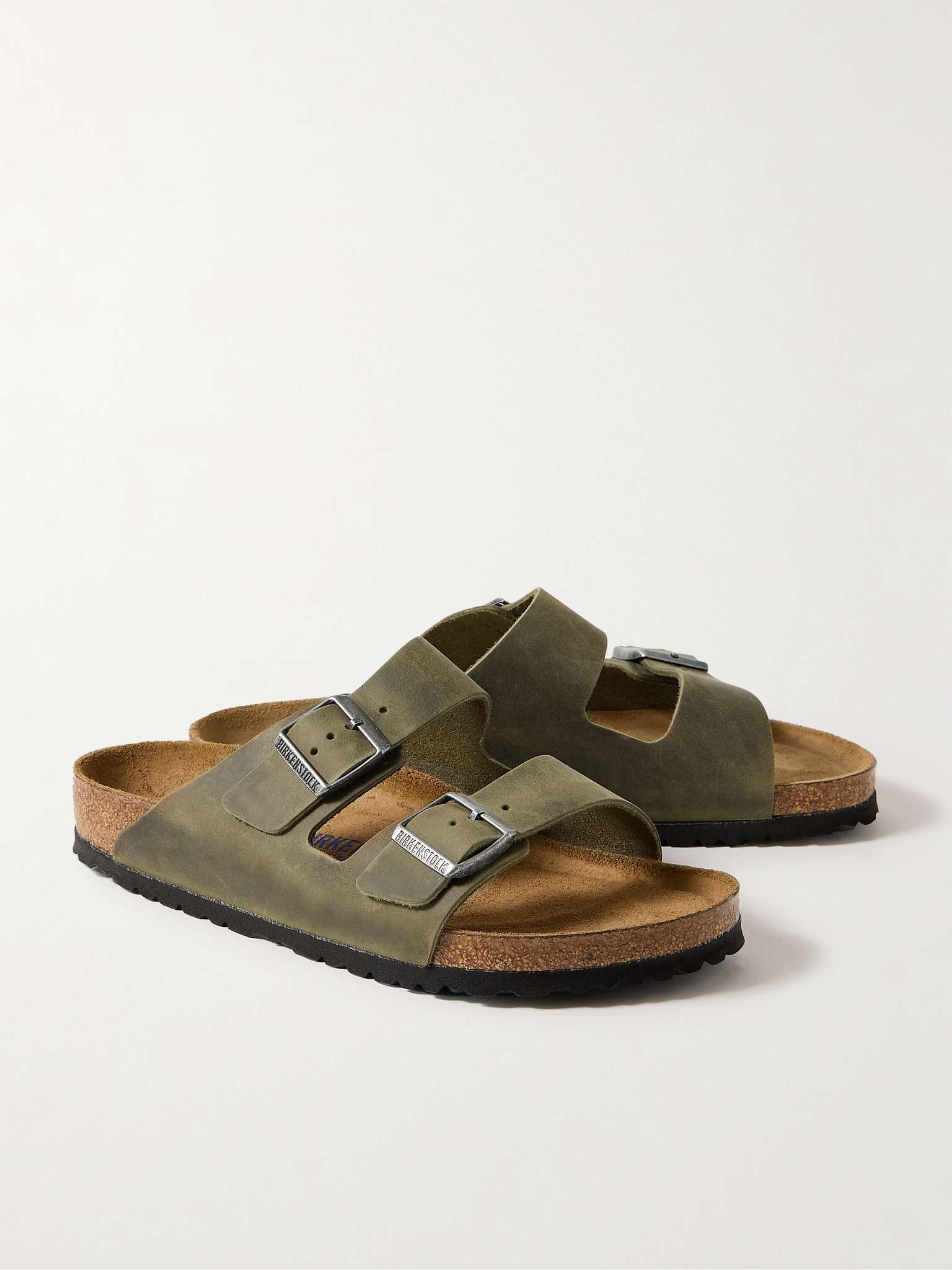 Arizona Oiled-Leather Sandals - 4