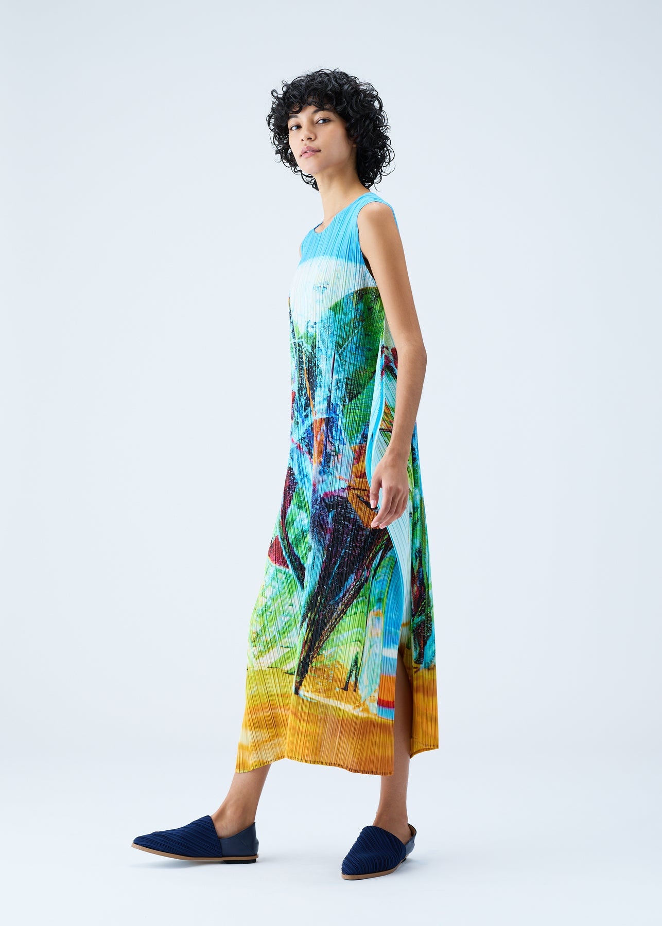 TROPICAL WINTER DRESS - 3