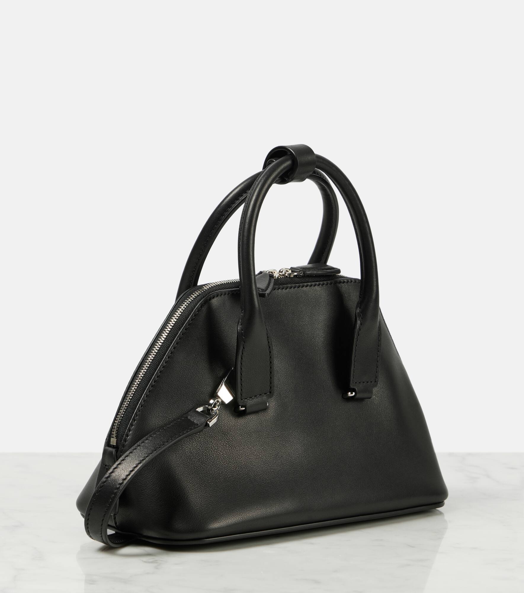 Devon Mini leather tote bag - 4