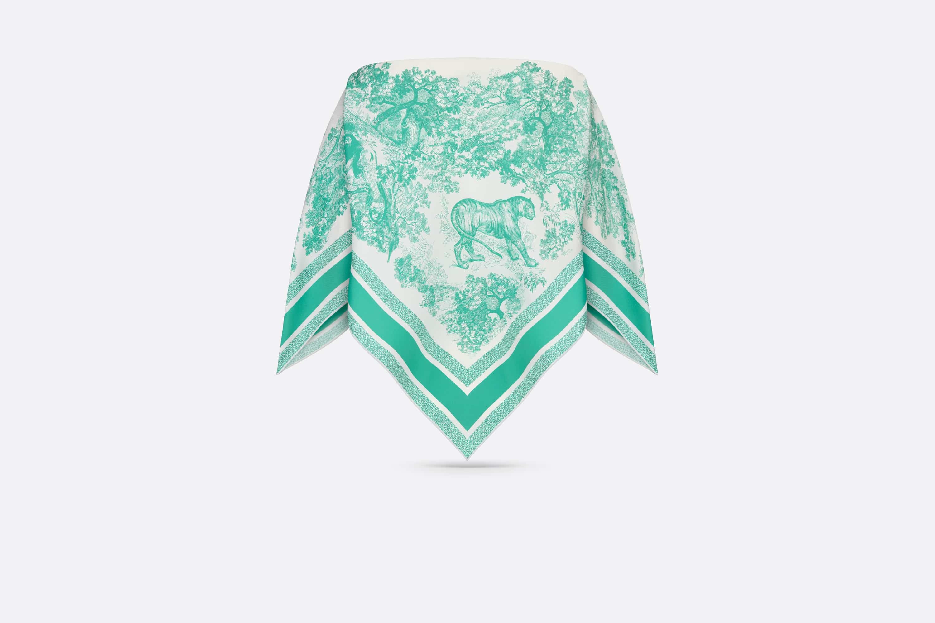 Dioriviera Toile de Jouy Sauvage Dior Silk Top - 5