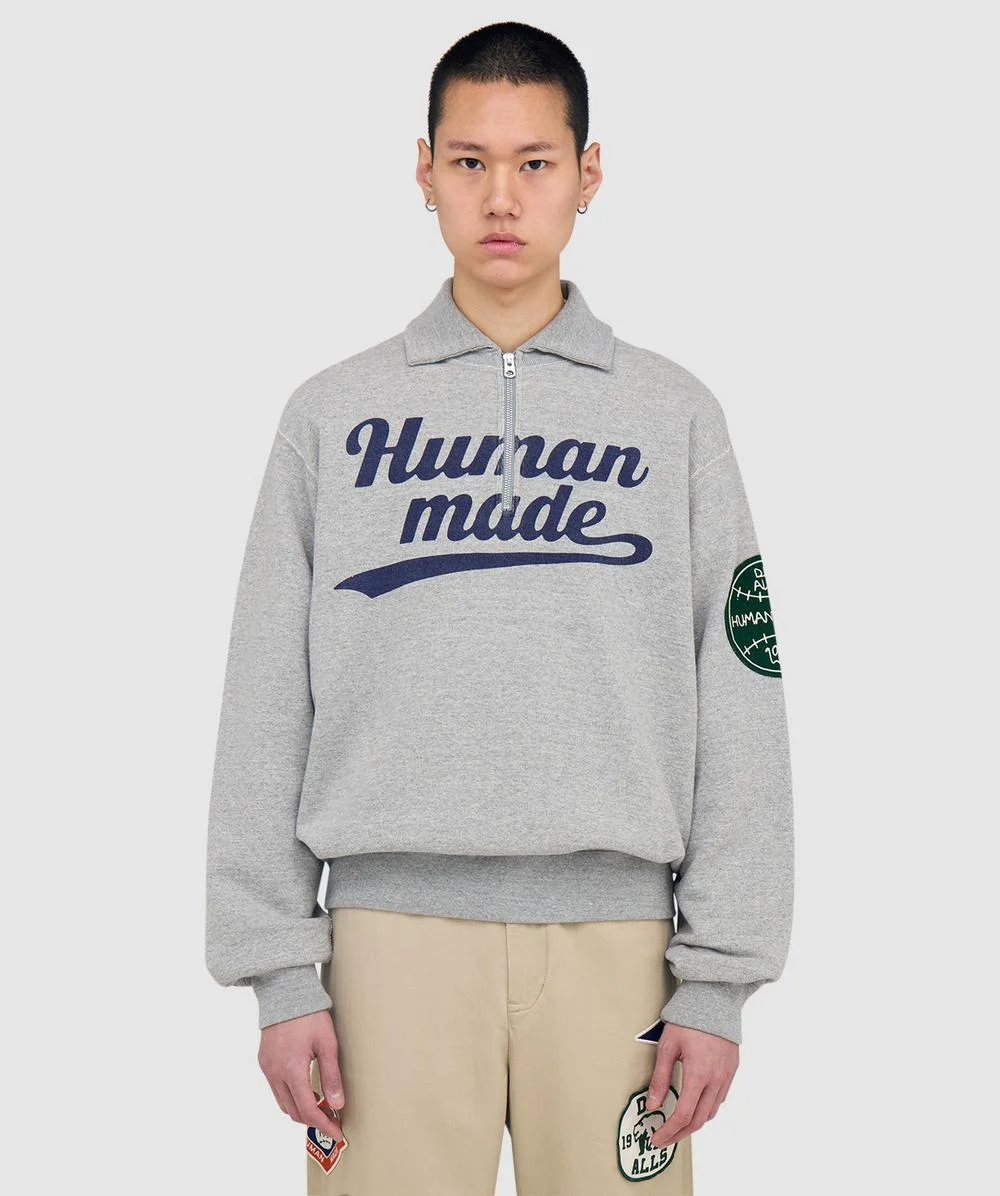 Half zip sweatshirt - 1