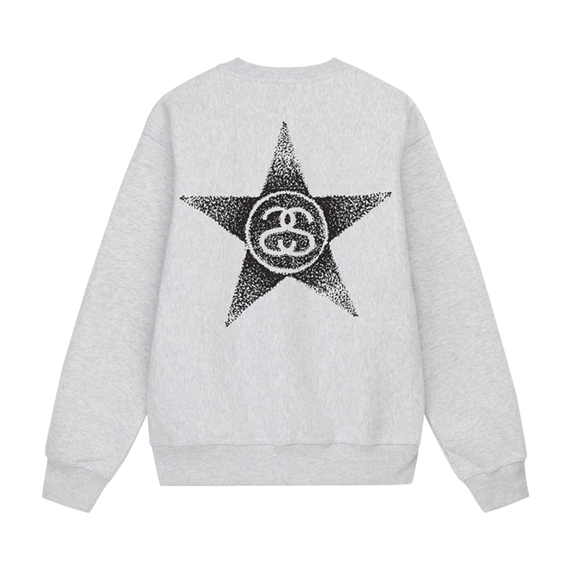 Stussy Stars Crew 'Ash Heather' - 2