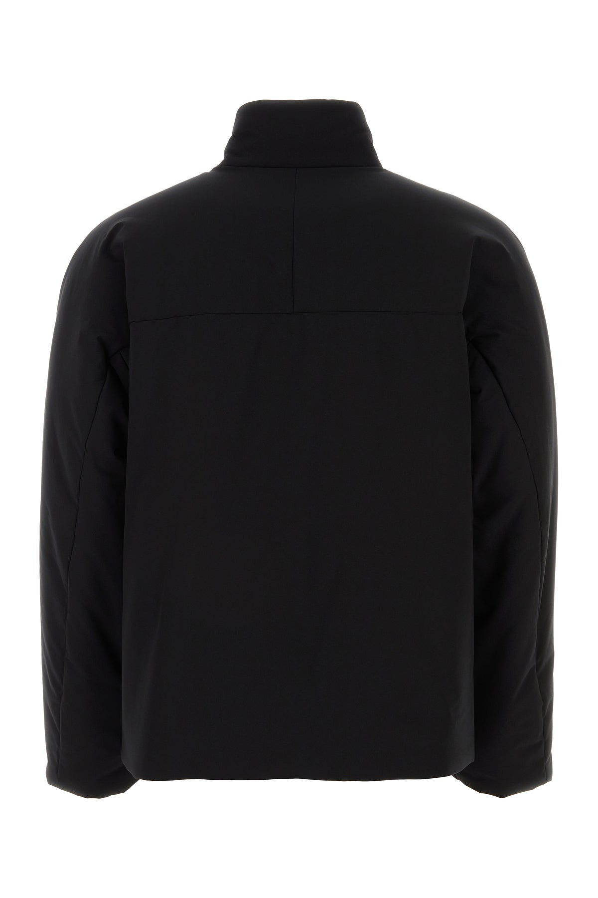 Black polyester padded jacket - 2