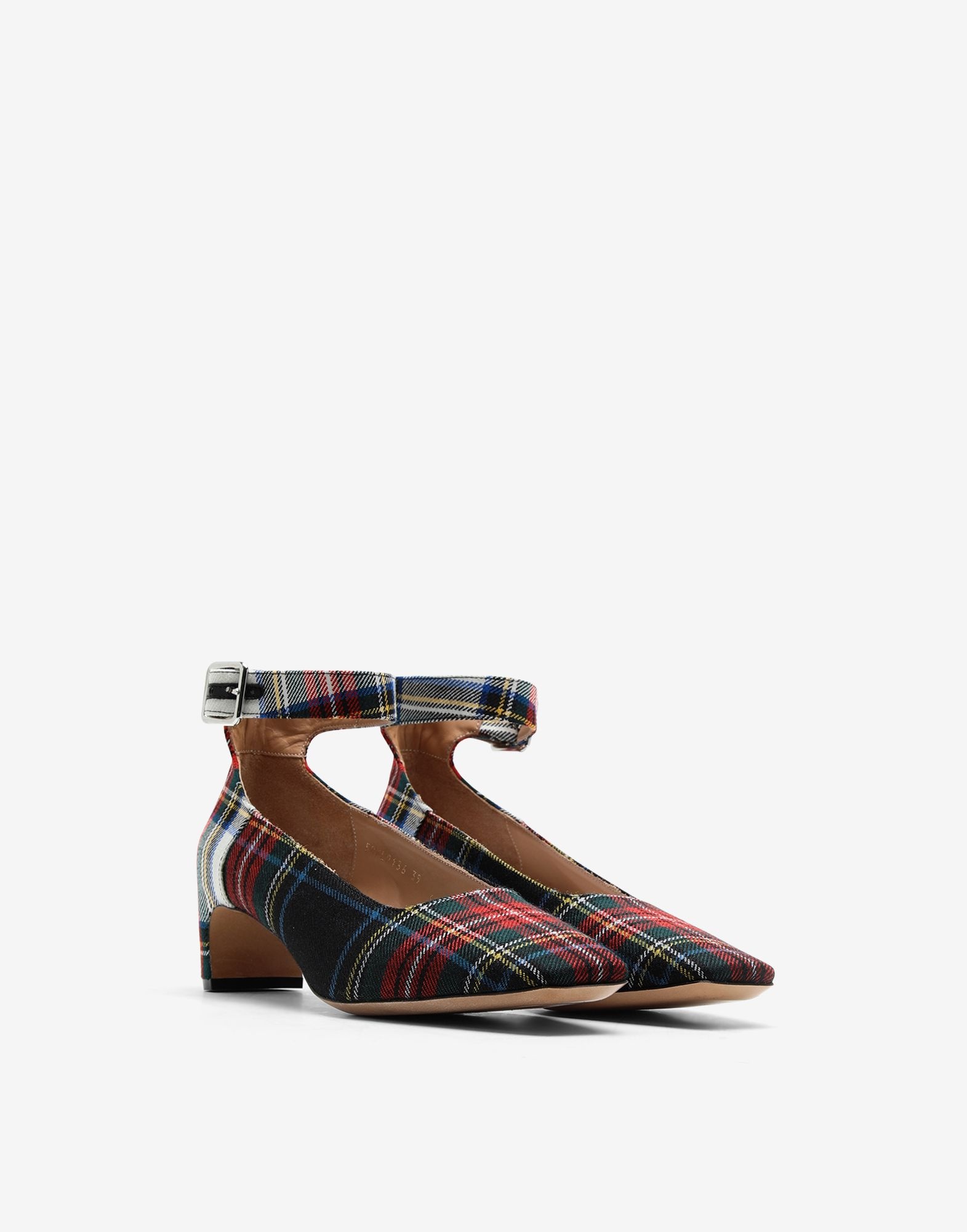 Mick tartan pumps - 2