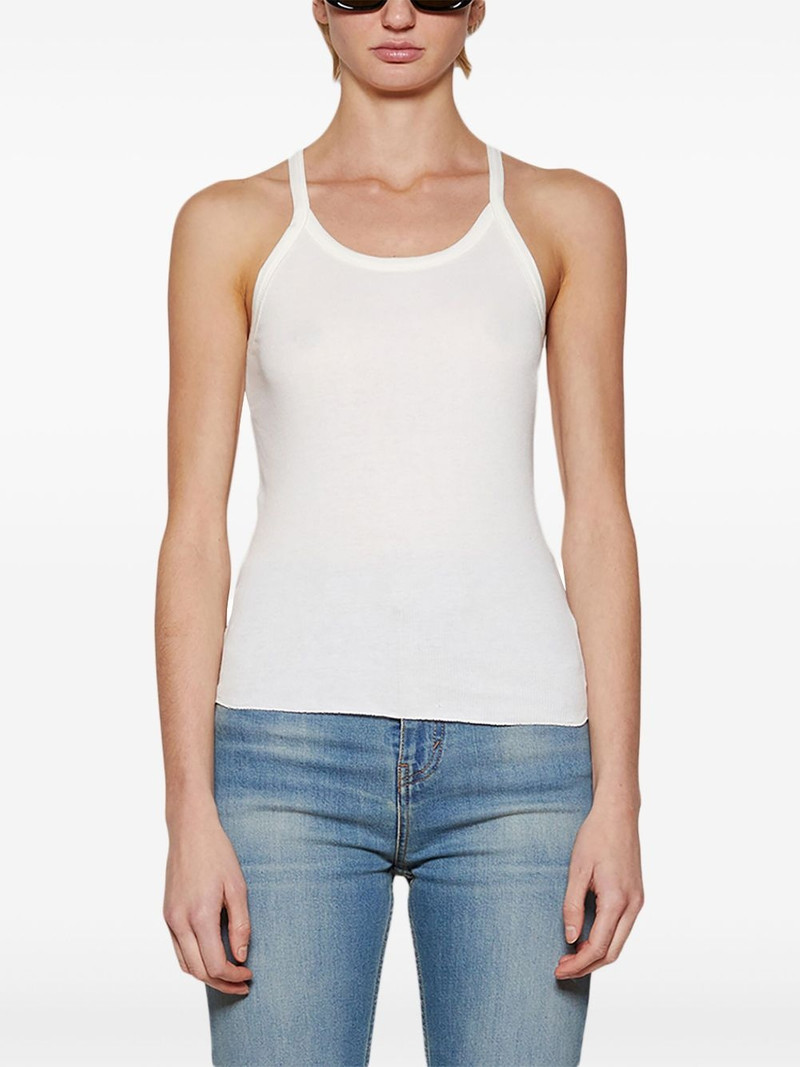 ÉTERNE ribbed-knit cotton tank top outlook