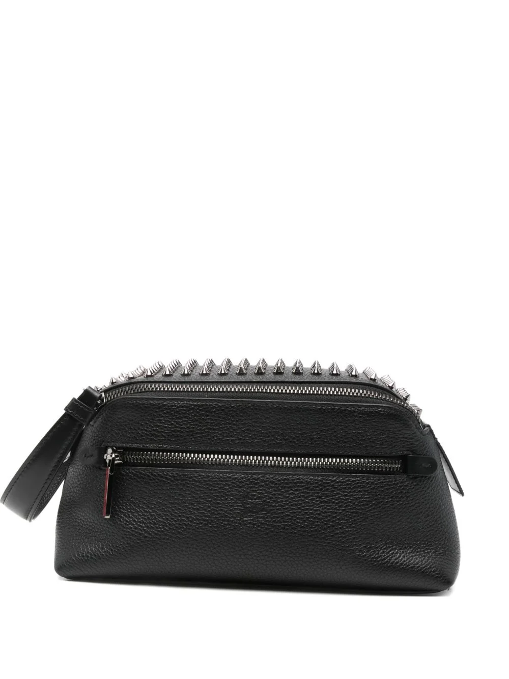 Funky studded zip wash bag - 1